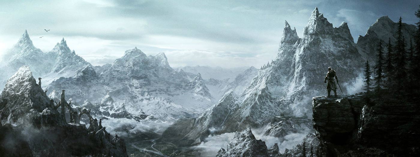 Skyrim Landscape Heroic Pano